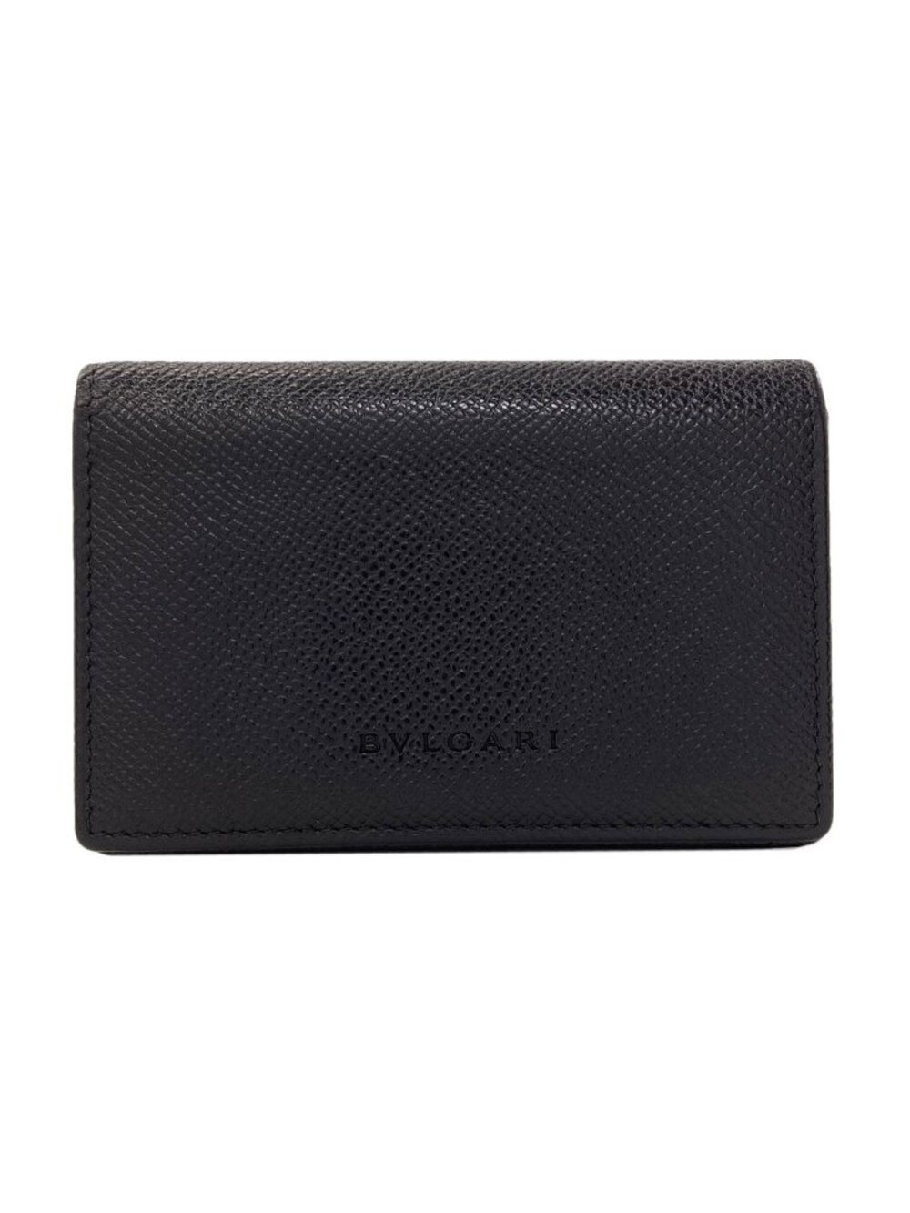 Bvlgari Logo Card Case Leather